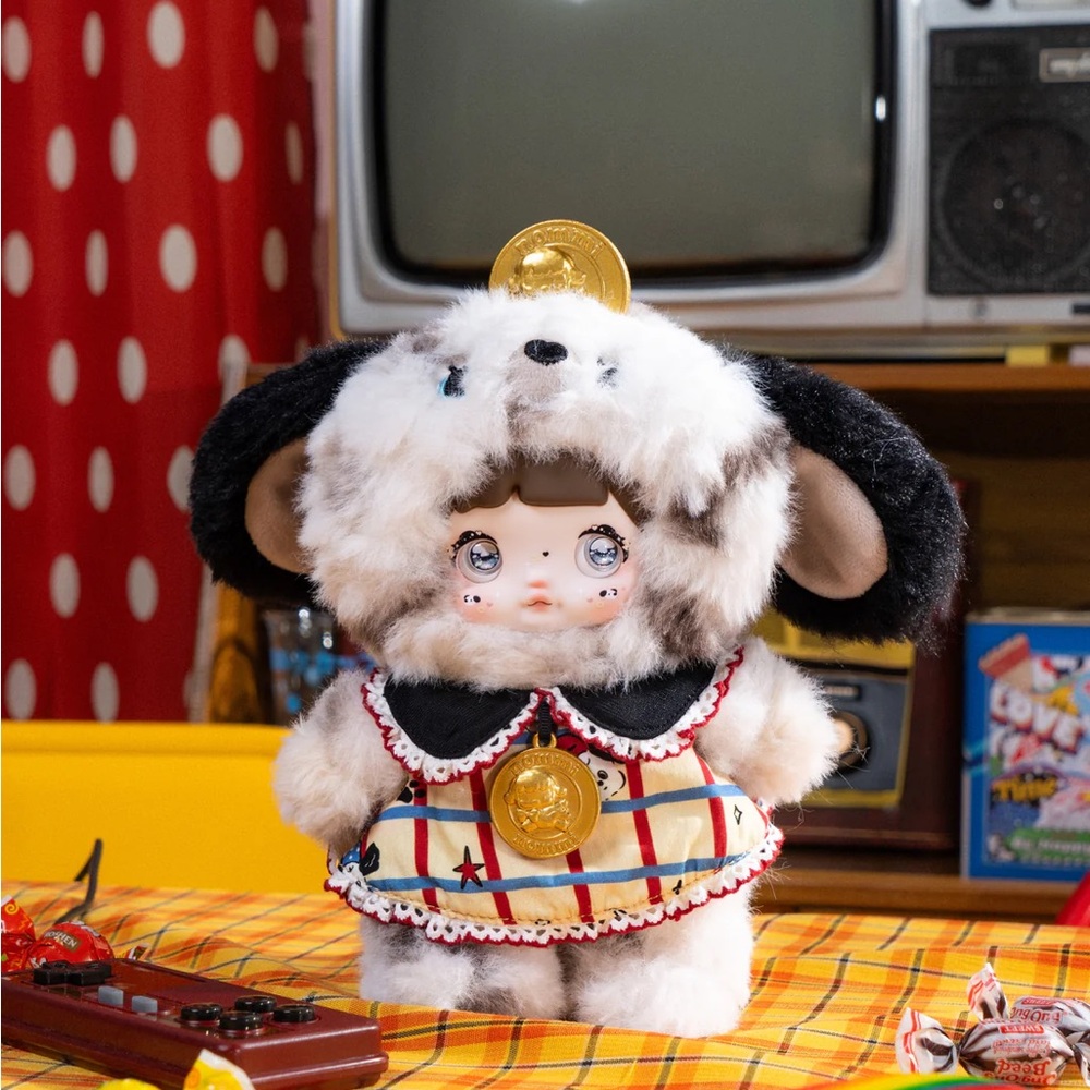 Nommi About the Childhood Series Plush Pendant - Puppy Piggy Bank